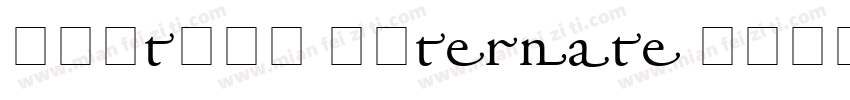 Spitbol Alternate SSi字体转换